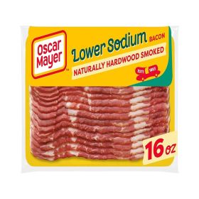 Oscar Mayer Naturally Hardwood Smoked Low Sodium Bacon (Non Halal)