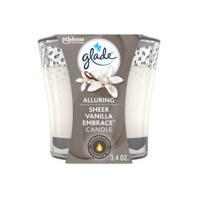 Glade Sheer Vanilla Embrace Candle