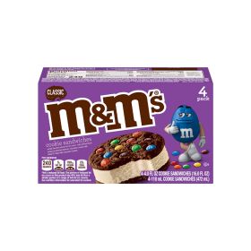 M&M's Classic Ice Cream Cookie Sandwiches