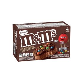 M&M's Chocolate Ice Cream Cookie Sandwich