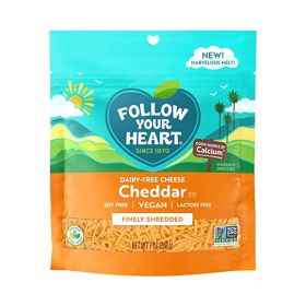 Follow Your Heart Dairy Free Vegan Cheddar Style Finely Shredded Cheese