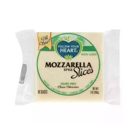 Follow Your Heart Dairy Free Vegan Mozzarella Style Sliced Cheese