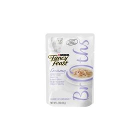 Fancy Feast Broths Creamy Salmon & Whitefish