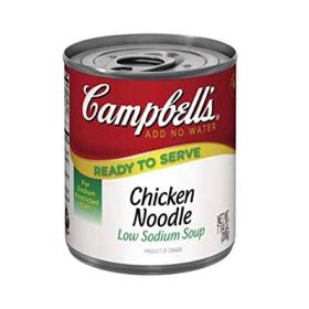 Campbell's Chicken Noodle Low Sodium Soup