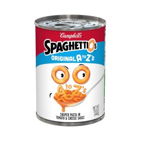 Campbell's Spaghettios Original A to Z Pasta in Tomato