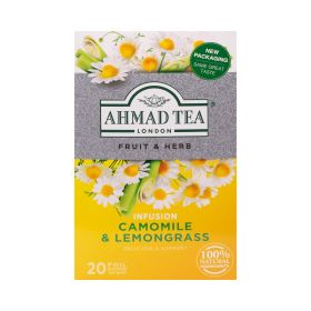 Ahmed Tea Camomile & Lemongrass Tea Bags