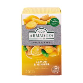 Ahmed Tea Lemon & Ginger Tea Bags