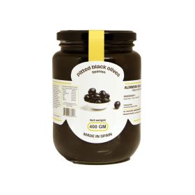 Al Jawdah Spanish Black Olives Pitted