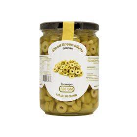 Al Jawdah Sliced Green Olives