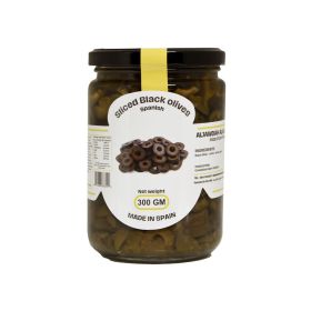 Al Jawdah Sliced Black Olives