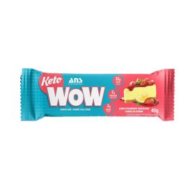 Ans Keto Wow Lemon Strawberry Cheesecake Bar