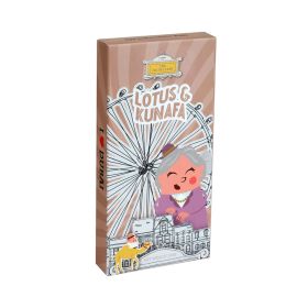 The Truffleers Lotus & Kunafa Milk Chocolate