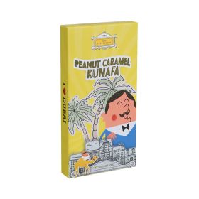 The Truffleers Peanut Caramel Kunafa Milk Chocolate