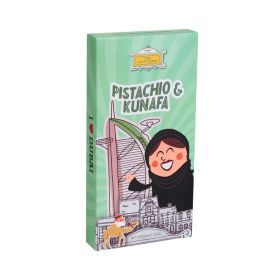 The Truffleers Pistachio & Kunafa Milk Chocolate