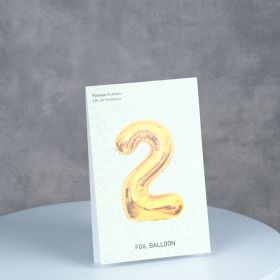 Foil Number Balloon 2 Deflated