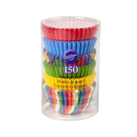 Wilton Primary Multi Baking Cup Mini 150'S