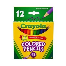 Crayola Half Sized Colour Pencils