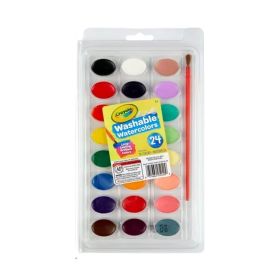 Crayola Washable Watercolors With Brush