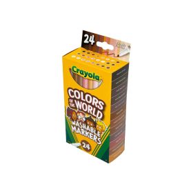Crayola Colors Of The World Line Markers 24'S
