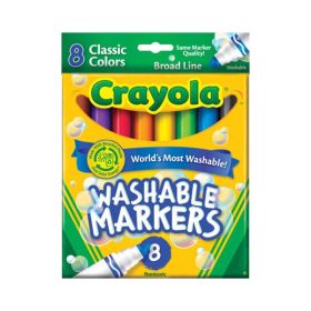 Crayola Ultra-Clean Washable Broad Line Markers