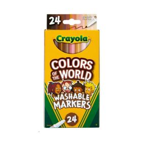 Crayola Color Of The World Washable Fine Line Markers