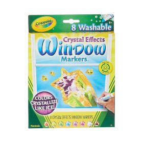 Crayola Washable Crystal Effects Window Markers