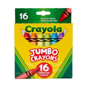 Crayola Jumbo Crayons 16 Different Colors