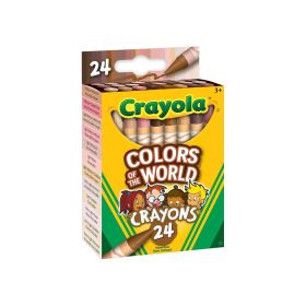Crayola Colors Of The World Crayons 24'S
