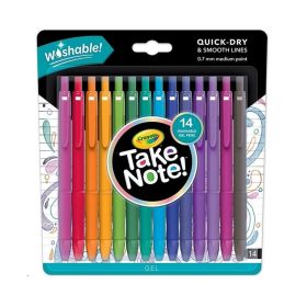 Crayola Take Note Washable Gel Pens