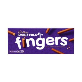 Cadbury Dairy Milk Fingers Milk Chocolate Biscuits