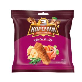 Korochki Cheese Salmon Flvr Rye Croutons 