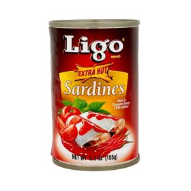 Ligo Extra Hot Sardines in Tomato Sauce