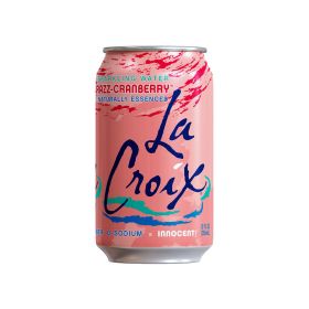 La Croix Sparkling Water Razz Cranberry 355ML