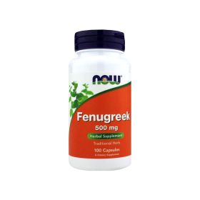 Now Vitamin Fenugreek 500Mg Capsule