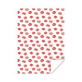Kissy Lips Wrapping Paper