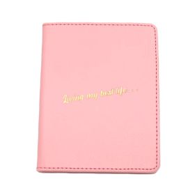 Living My Best Life Pink Passport Holder