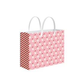 Christmas Santa Pink Extra Large Gift Bag