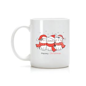 Meowy Christmas Mug