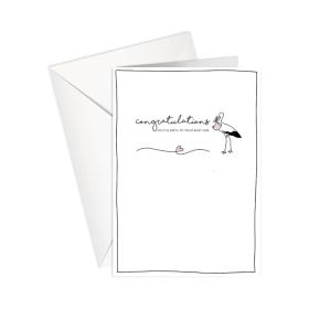 Congratulations On The Birth Of Your Baby Girl Card