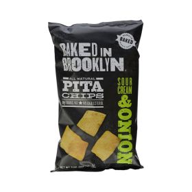 Baked In Brooklyn Sour Cream Onion Pita Chips