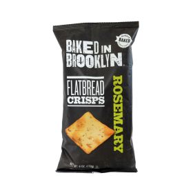 Baked In Brooklyn Rosemary Flatbread Crisps
