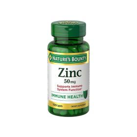 Nature's Bounty Zinc Chelated 50mg