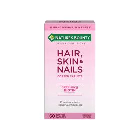 Nature's Bounty Skin, Hair & Nails 3000 mcg Biotin