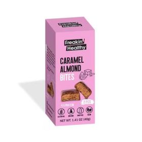 Freakin Healthy Caramel Almond Bites