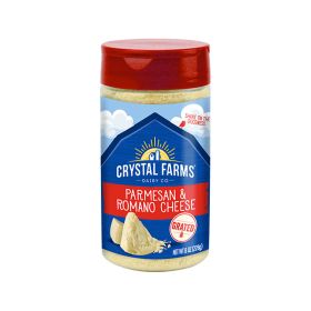 Crystal Farms Grated Parmesan & Romano Cheese