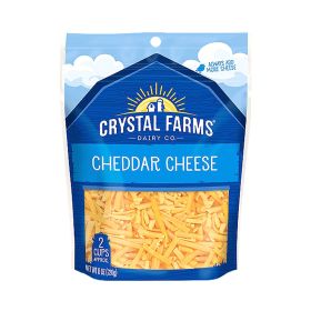 Crystal Farms Shredded Cheddar Cheese