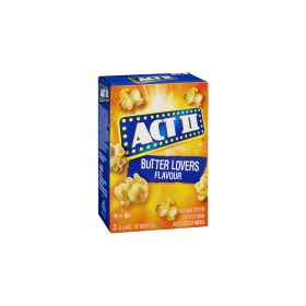 ACT II Microwave Popcorn Butter Lovers Flavour