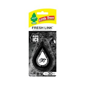 Little Trees Fresh Link Black Ice Car Air Freshener