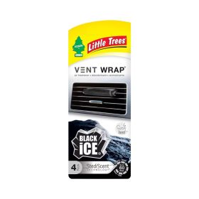 Little Trees Black Ice Vent Wrap Car Air Freshener