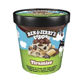 Ben & Jerry's Topped Tiramisu Ice Cream